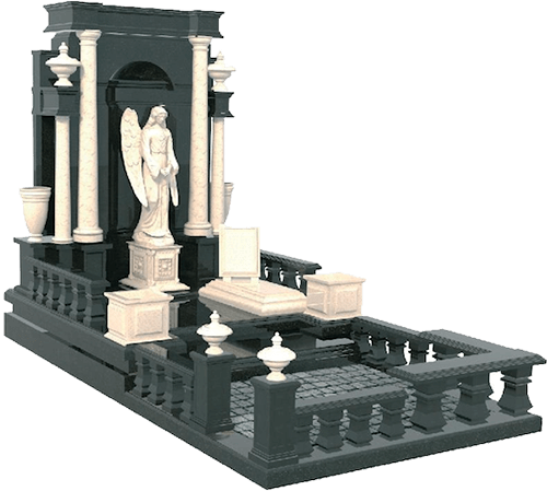 3D модель памятника. Фото 1