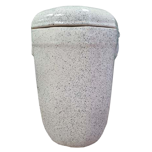 Фото: Керамическая урна для праха «УКР-12_«Грани», цвет в ассортименте»