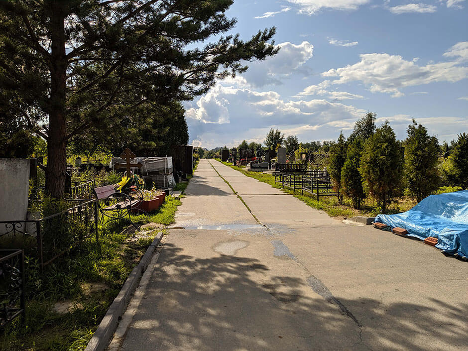 Красногорское кладбище. Фото 2