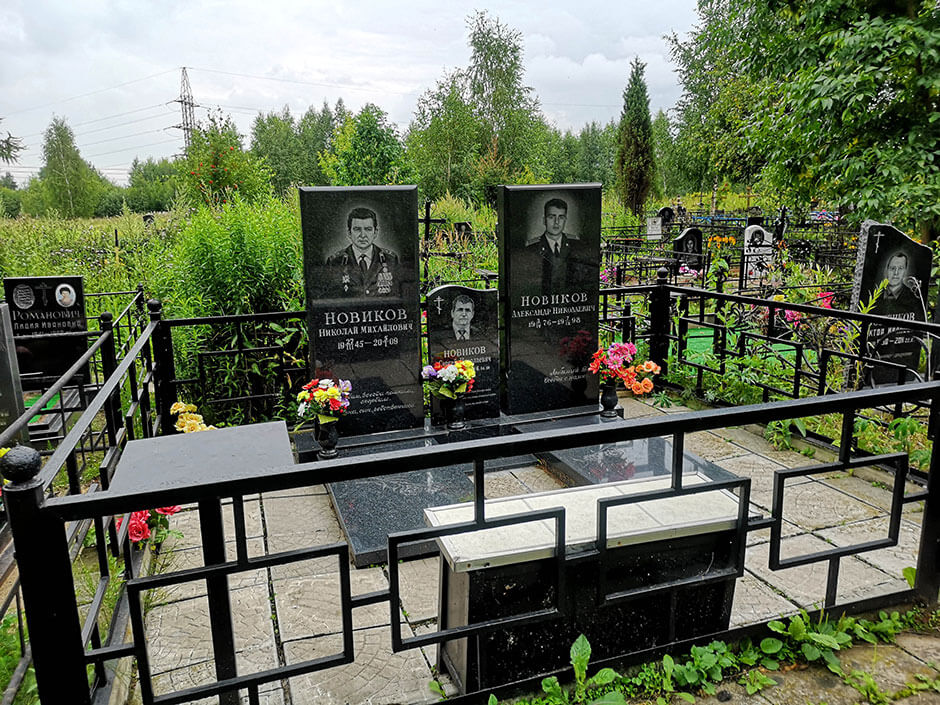 Новое бронницкое (Новобронницкое) кладбище. Фото 1