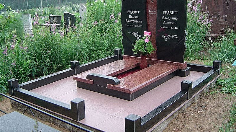 Как обустроить могилу плиткой - порядок обрамления могилы на кладбище  плиткой