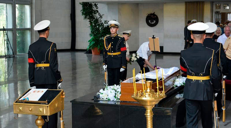 Организация похорон военного пенсионера