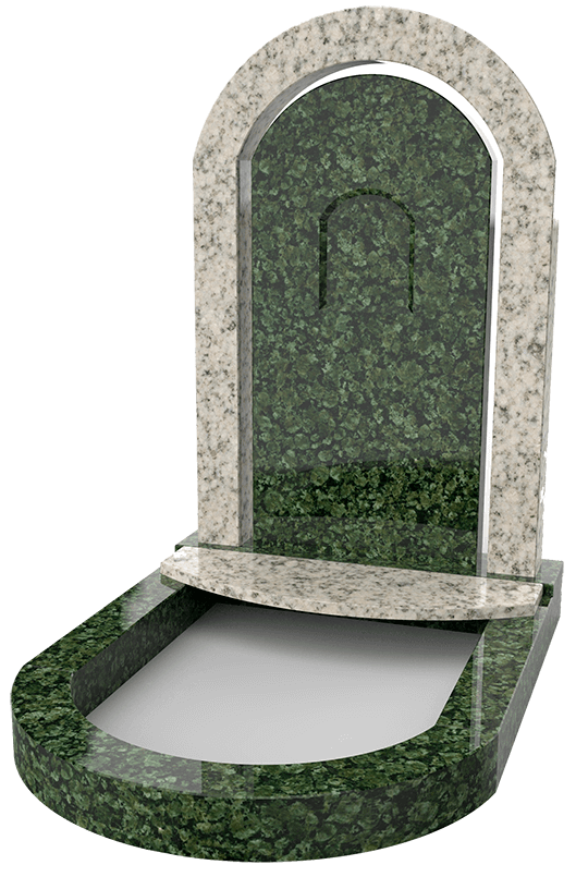Фото дизайнерского памятника «Аура» на могилу
